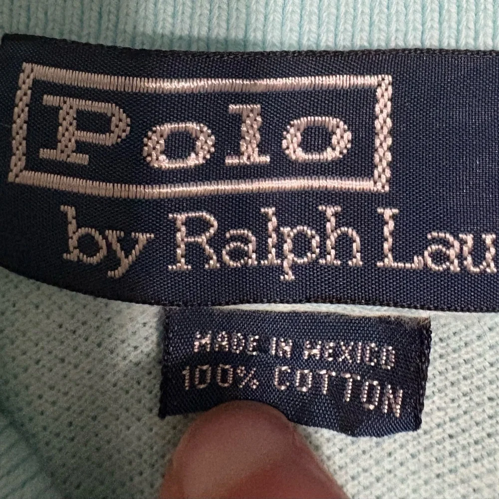 Classic Polo Ralph Lauren Men's Aqua Polo Shirt XL Classic Fit.
